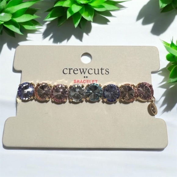 🆕Girls | J.Crew Multi-Color Crystal Bracelet - Picture 7 of 16